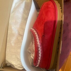 UGG Red Suede Casual Loafers